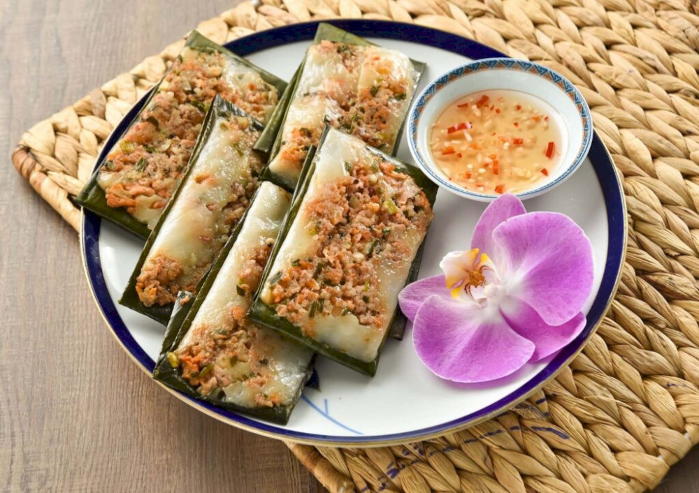 Những chiếc bánh nậm đậm đà hương vị thịt và nấm