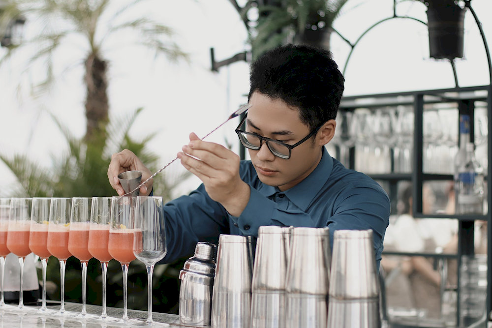 Innovative craft cocktails at Botan showcase premium spirits and creative mixology techniques
