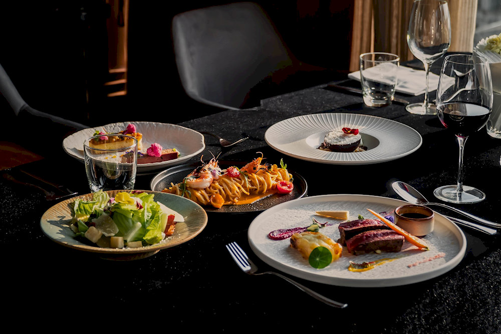 November's contemporary cuisine features meticulously crafted dishes with international influences