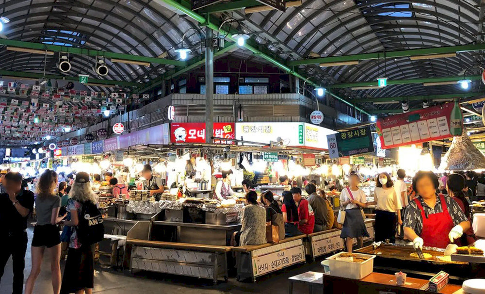 Dạo chợ đêm Gwangjang