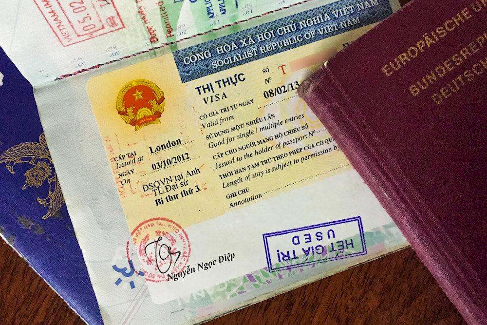 The visa will be stamped on your passport and marked by customs to keep track of your entry