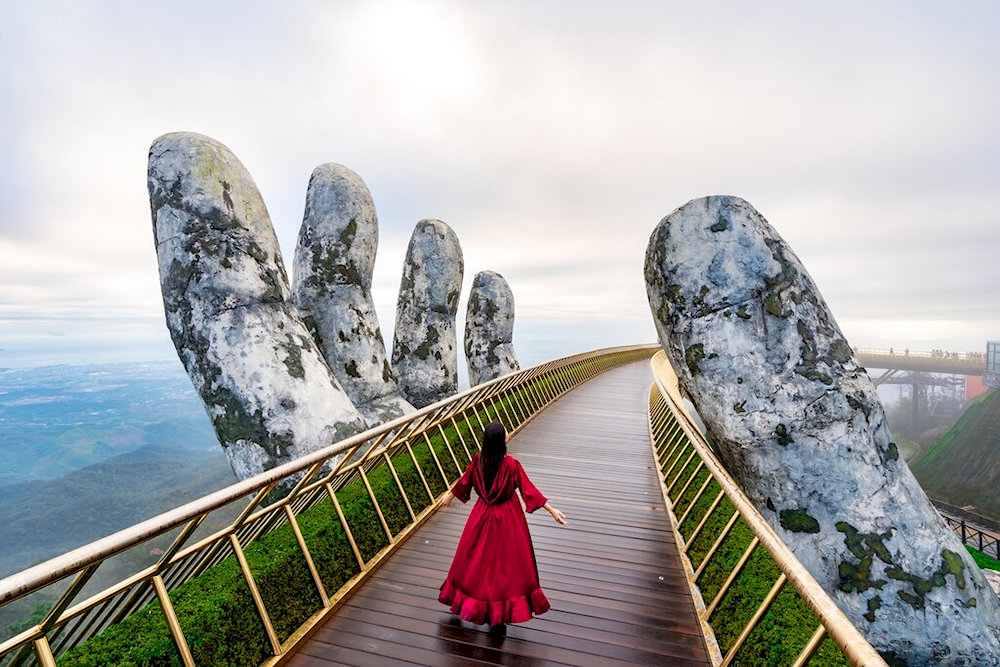 The central coast of Vietnam has a tropical savanna climate, with a dry season from February to August that's ideal for sunny beach trips and exploring ancient towns.